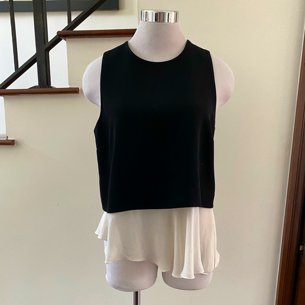 Elizabeth and James Layered Sleeveless Shirt
